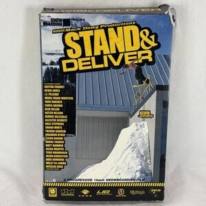 Stand & Deliver Mack Dawg VHS 2000 Freestyle Snowboarding Backcountry